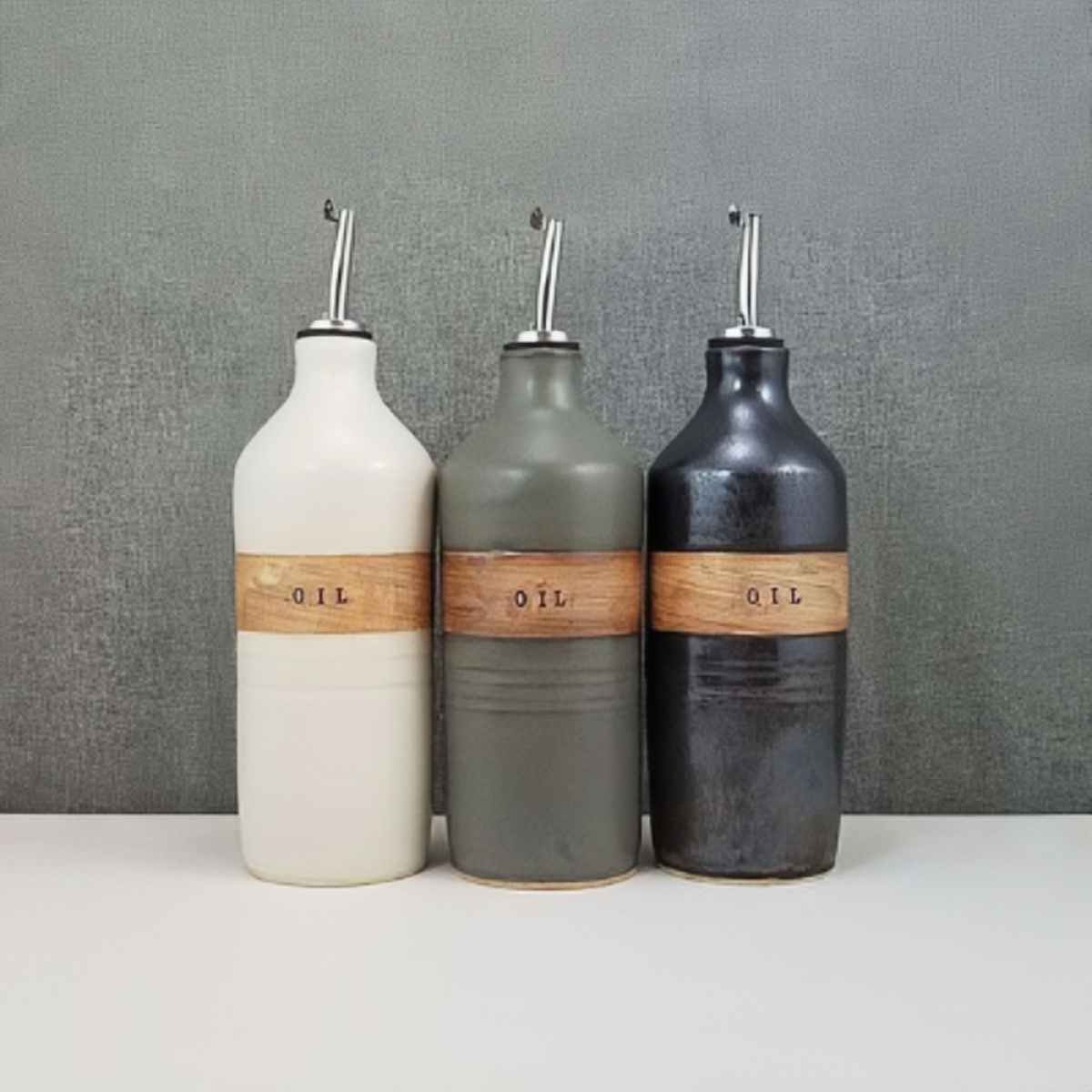 kitchen storage ideas oil dispensers