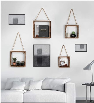 wall shelf about square hanger