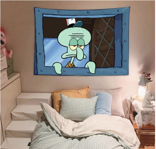 ANARONA funny meme wall tapestry