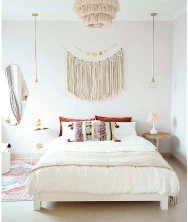 Tassel Woven Wall Tapestry