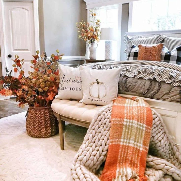 fall bedroom