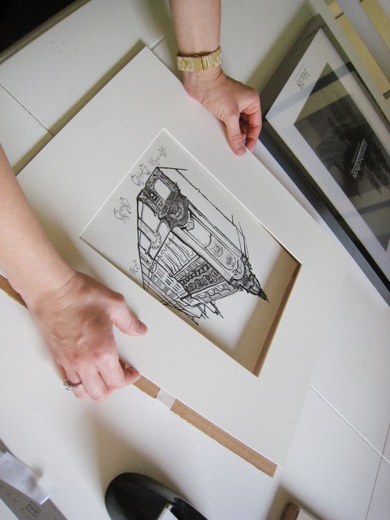 Installation of picture frame