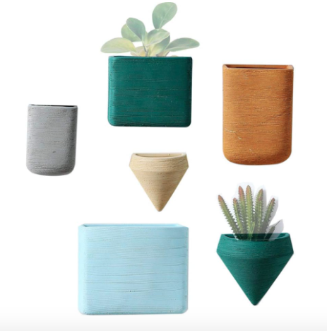 Geometric Hanging Planters