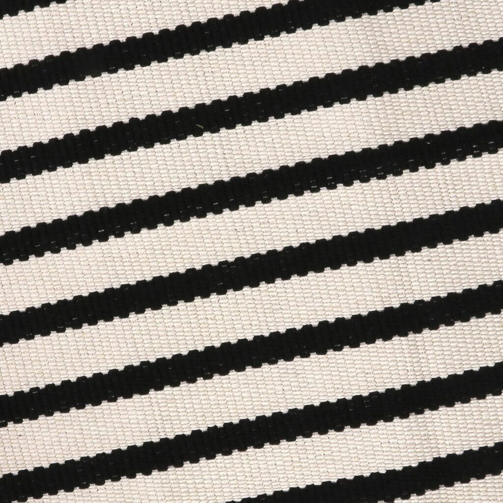 striped rug