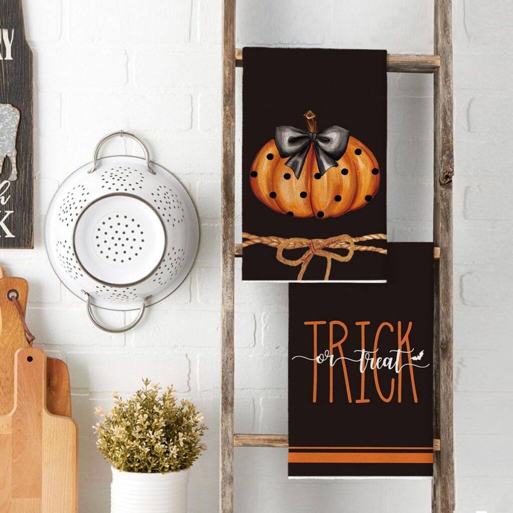 Halloween Kitchen Decor Ideas tray