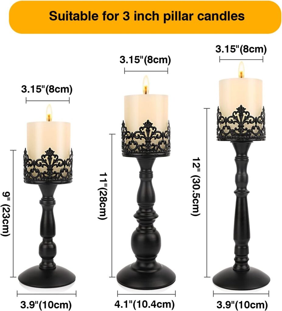 Halloween Kitchen Decor Ideas candelstick