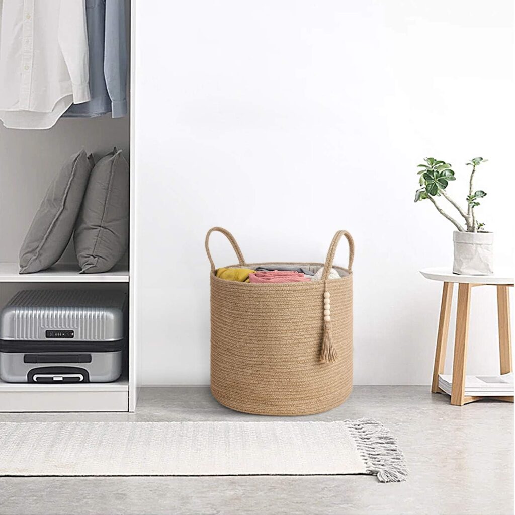 basket to add storage space