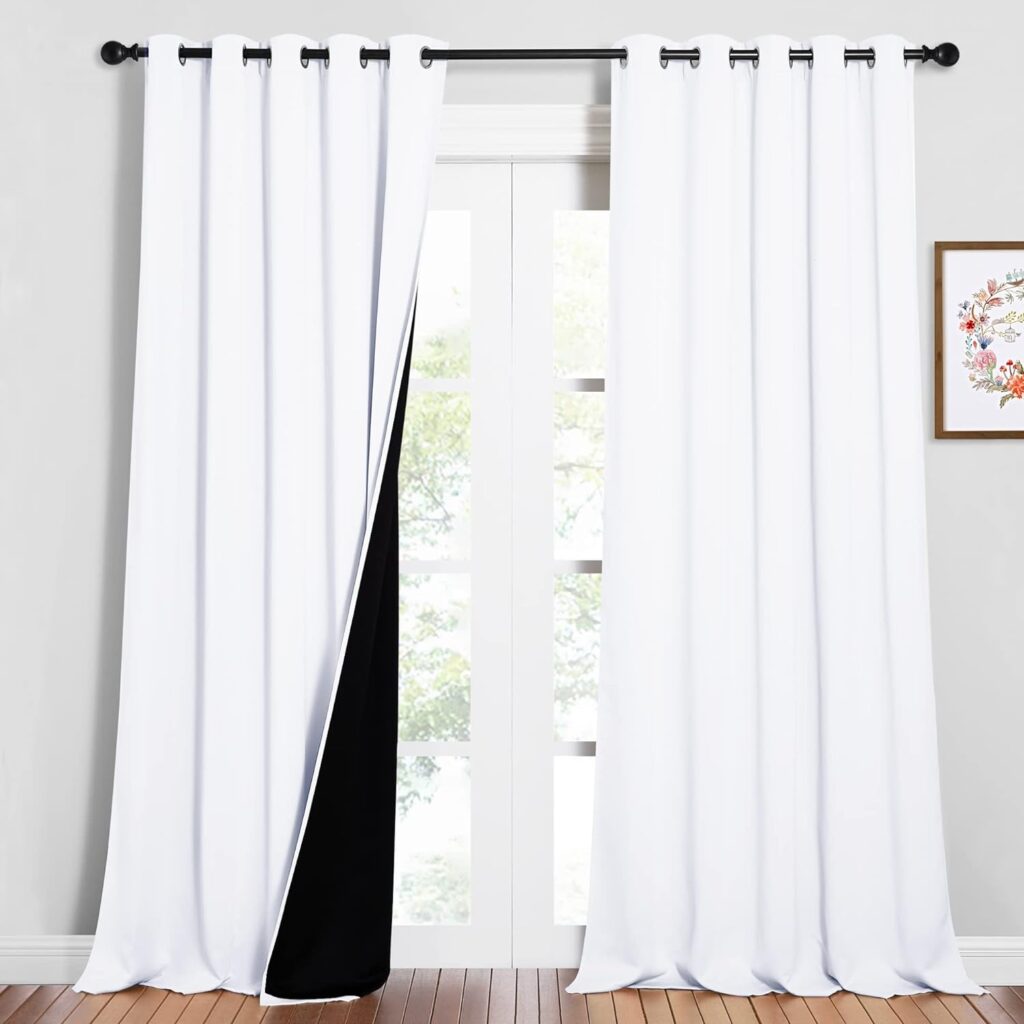 NICETOWN Full Shading Cold Blocking Curtains for Windows