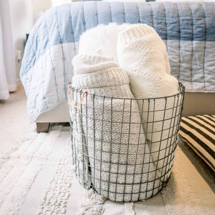 8 Clever Ways To Store Blankets Throughout Your Home