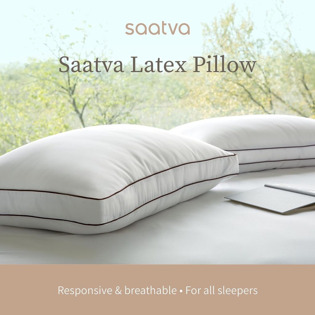 Saatva latex pillow