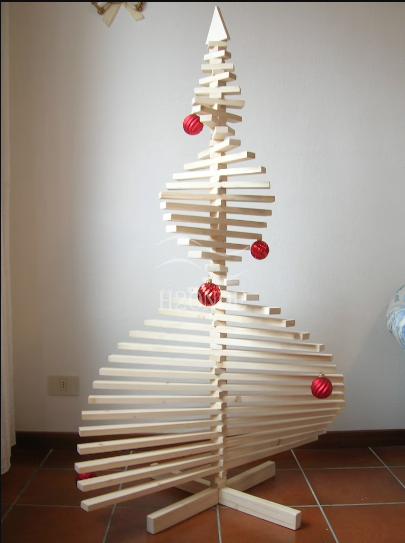 Wooden Christmas trees