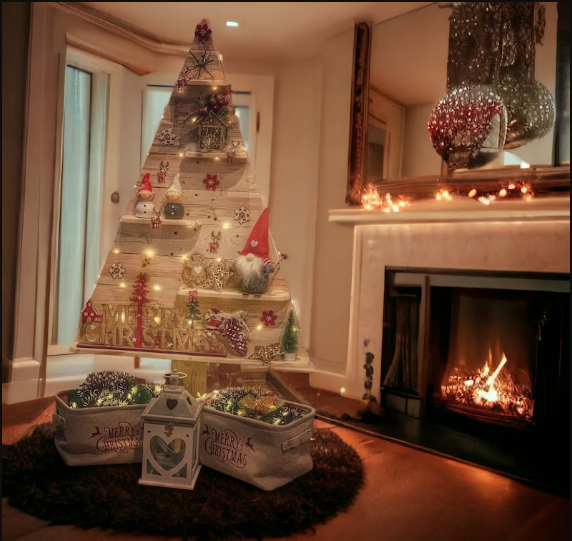 Christmas Trees with Shelves