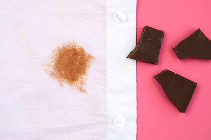 How to Easily Remove Chocolate Stains From Clothes