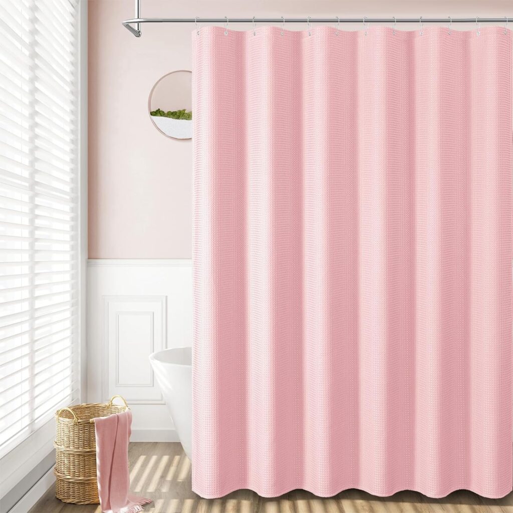 Pink Shower Curtain