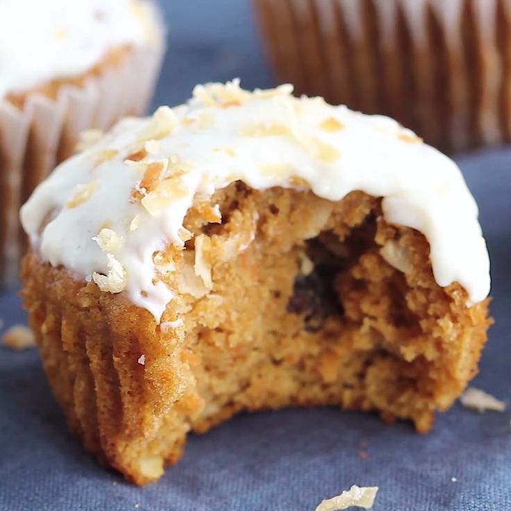 Carrot Cake Muffins