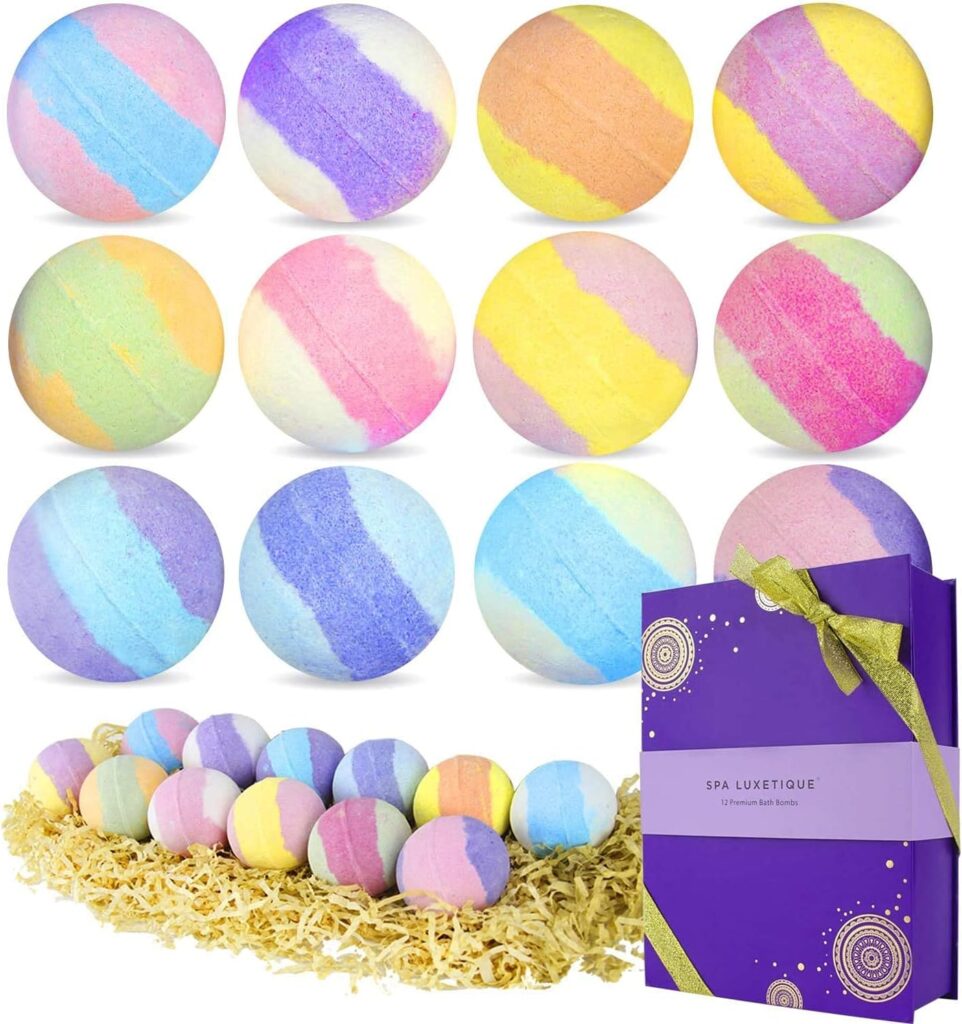 Spa Luxetique Bath Bomb Set Gift