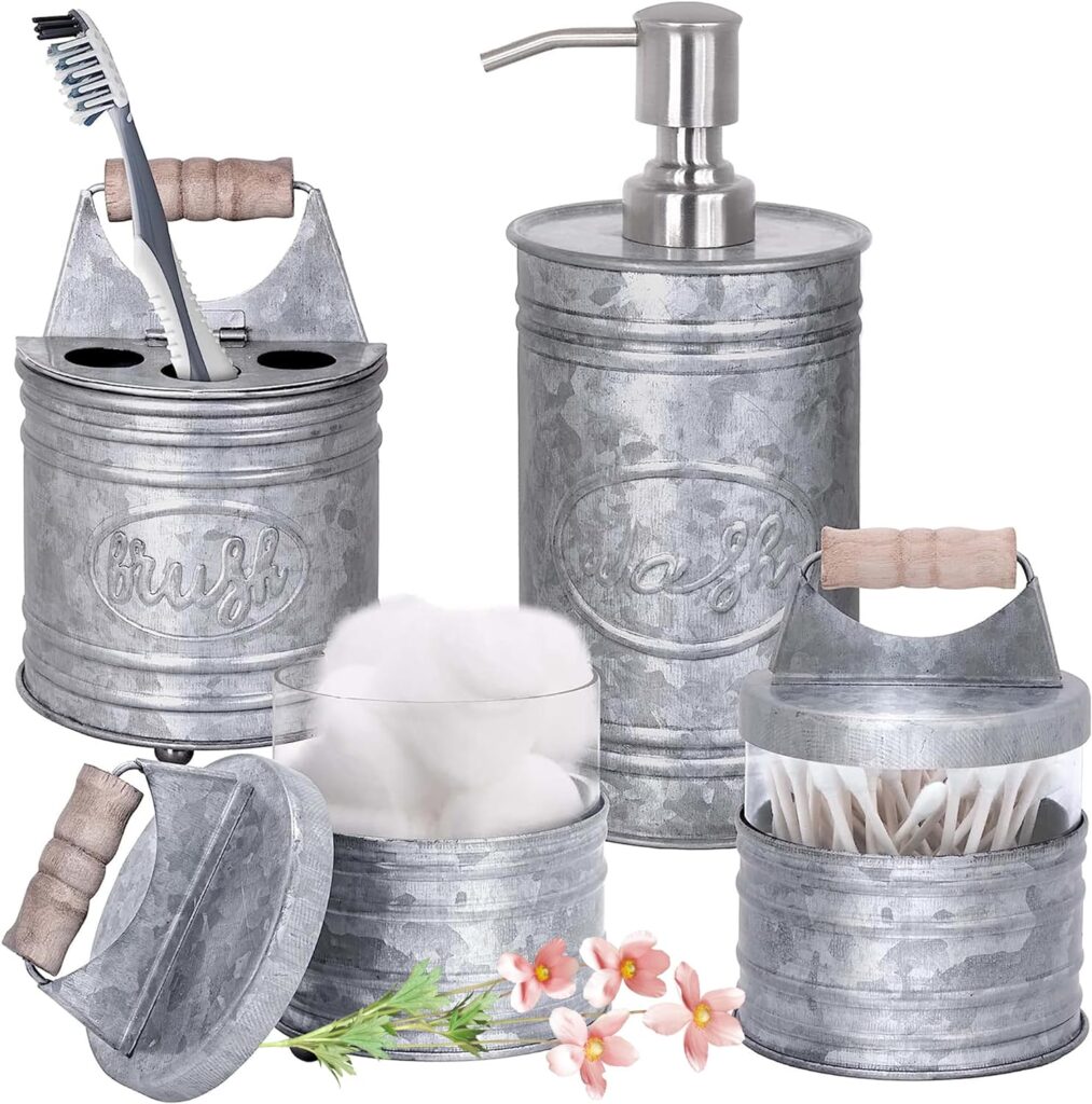 Autumn Alley Bathroom Accessories Set