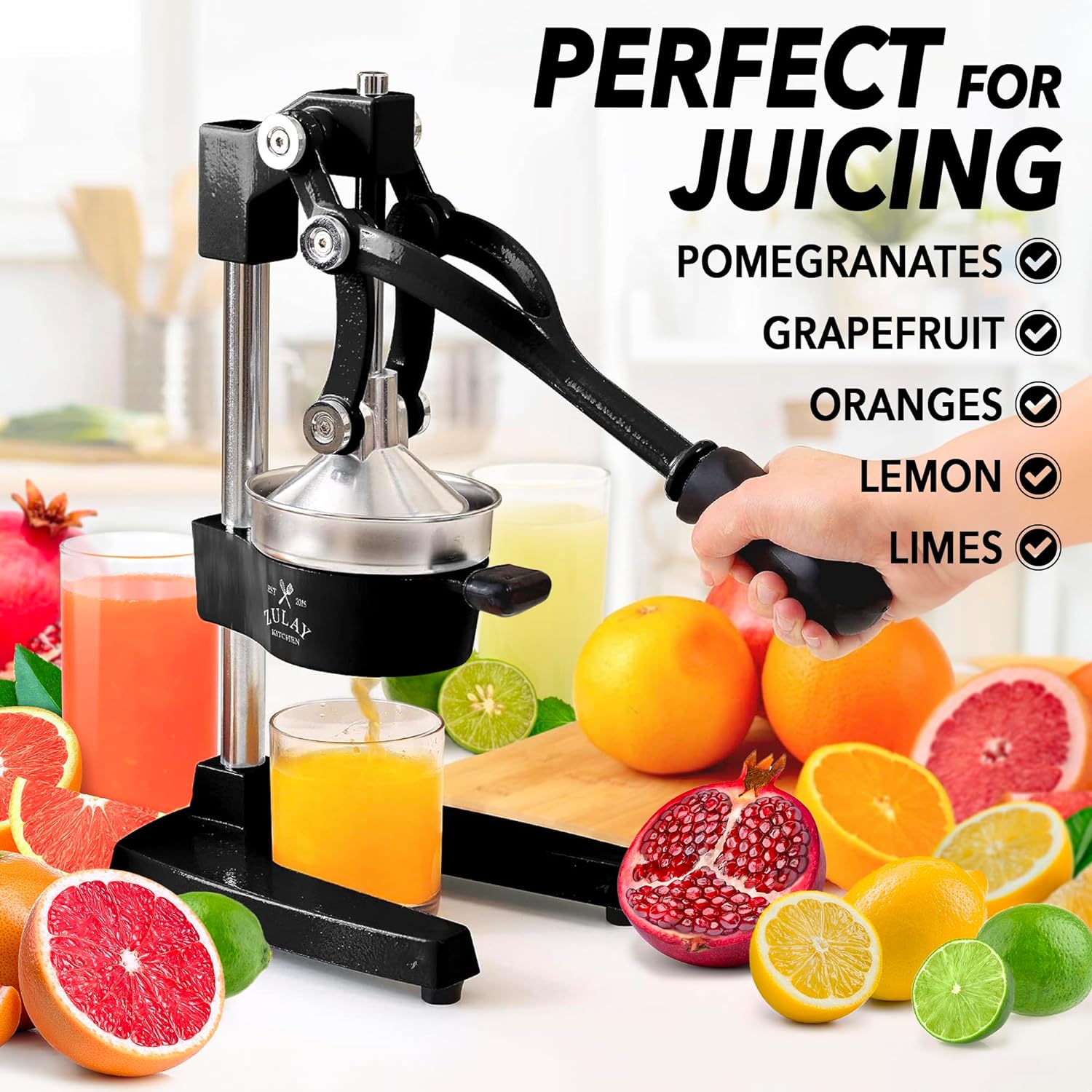 Zulay Kitchen Cast Iron Orange Juicer: Full Review